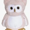Teddykompaniet Selvlysende Ugle 22 Cm, Lyserød