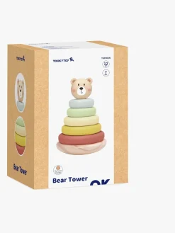 Tooky Toy Bjørn Stabeltårn, Multifarvet