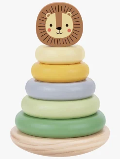 Tooky Toy Løve Stabeltårn, Multifarvet