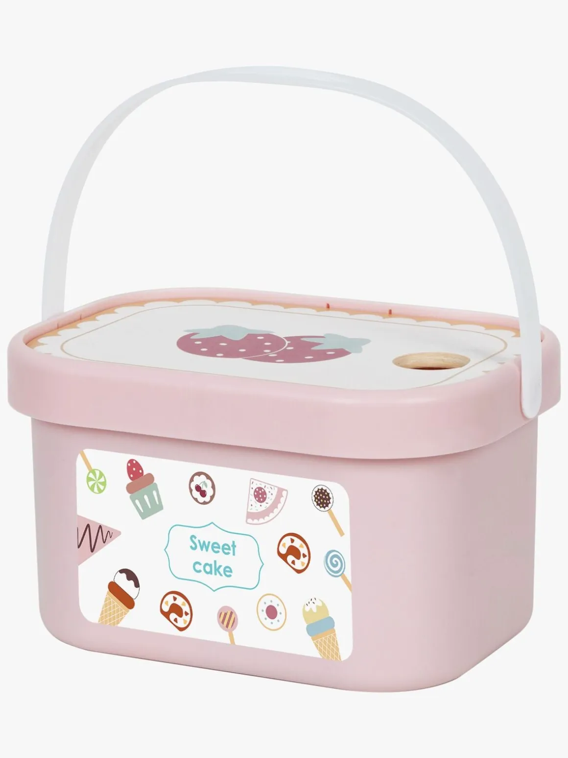 TookyToy Cutting Spisesæt, Pink