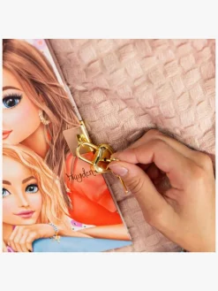 TOPModel Dagbog med Hjertelås & Armbånd