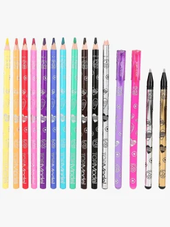 TOPModel Designbog med Farveblyanter