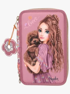 TOPModel Tredelt Penalhus Blomstret