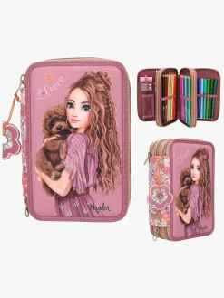 TOPModel Tredelt Penalhus Blomstret