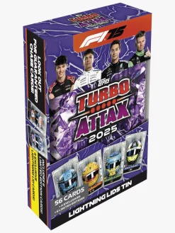 Topps Formula 1 Samlekort Turbo Attax Mega Tin Lightning Lids & Shakedowns - Blandede