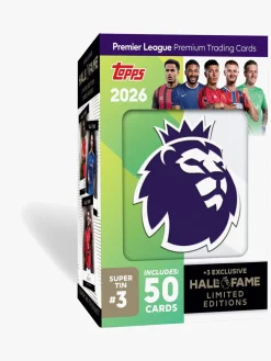 Topps Premier League Samlekort Startpakke Super Tin 53 Stk.
