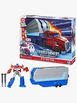 Transformers EarthSpark Optimus Prime-figur med Anhænger