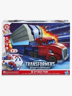 Transformers EarthSpark Optimus Prime-figur med Anhænger