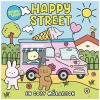 Tukan Förlag Cozy Happy Street Malebog