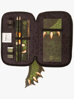 Valiant Dino Dobbelt Penalhus, Grøn