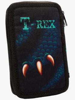 Valiant Dino T-REX Adventure  Fyldt Dobbelt Penalhus, Grøn