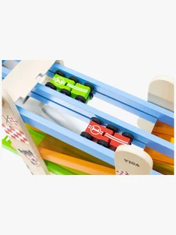 VIGA Dobbelt Rampe Racerbane med Biler