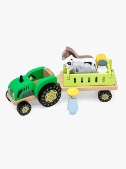 VIGA Farm Traktor med Anhængervogn