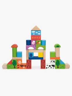 VIGA Træklodser Bondegård 50 Stk.