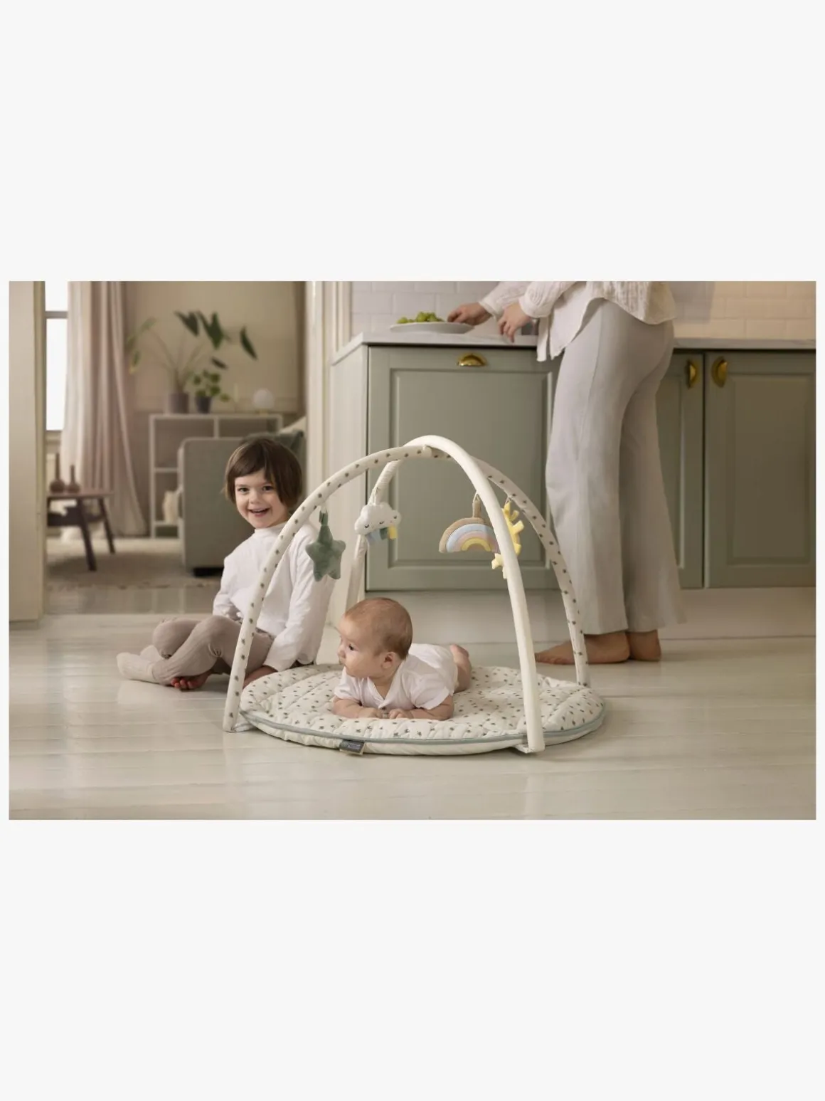 Vinter & Bloom Meadow Aktivitetstæppe, Soft Sand