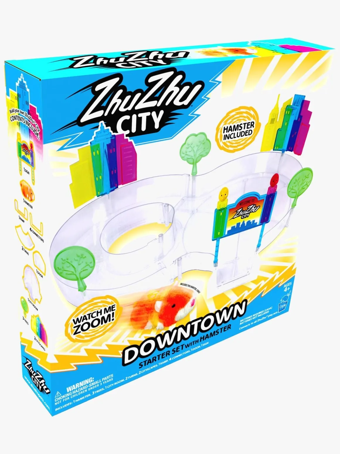 Zhu Zhu City Startsæt med Hamster